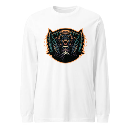 Performance | Long Sleeve Tee | JBLM Bigfoot Hockey Team | Mascot Logo