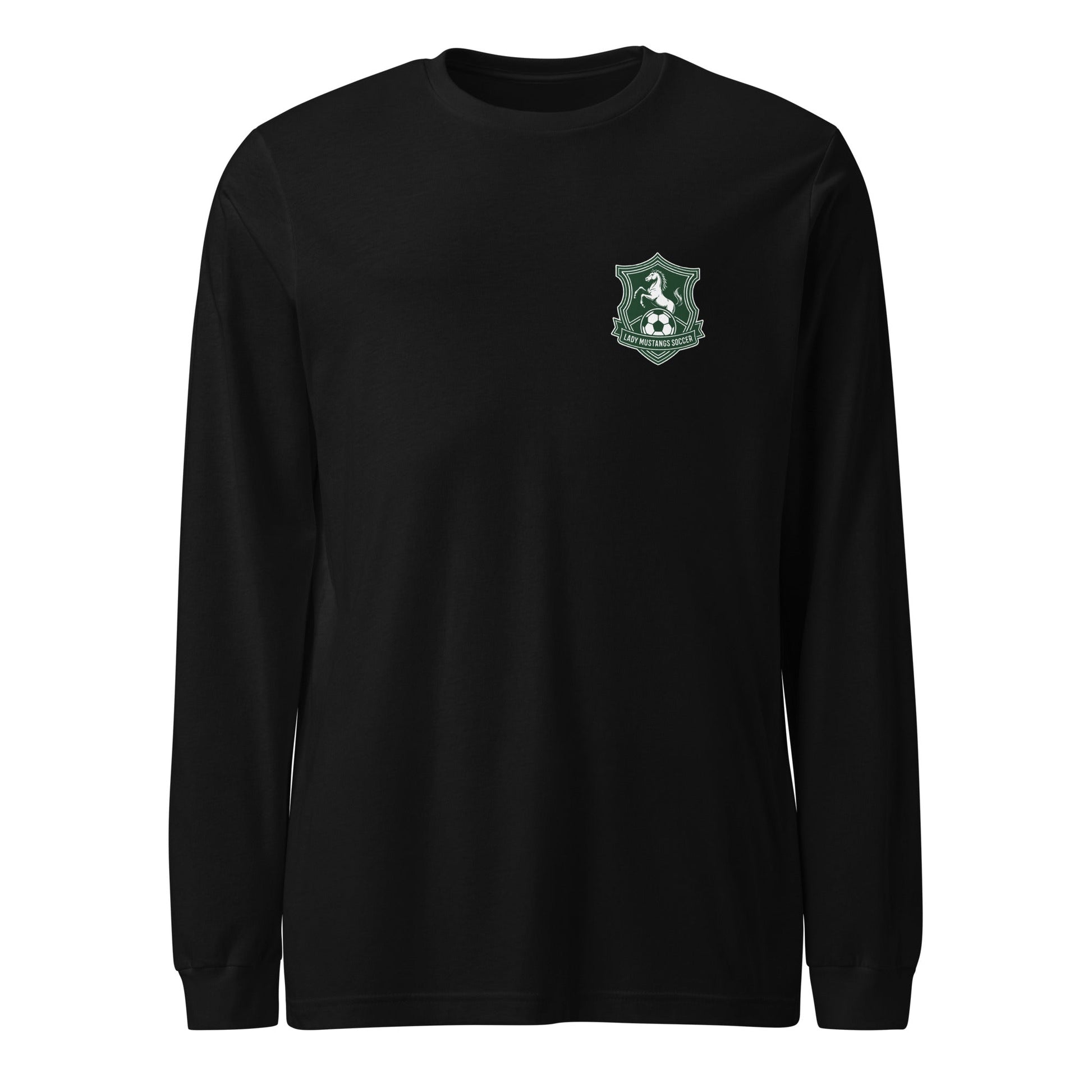 Performance | Long Sleeve Tee | JFK Memorial Lady Mustang Soccer | Pocket Logo
