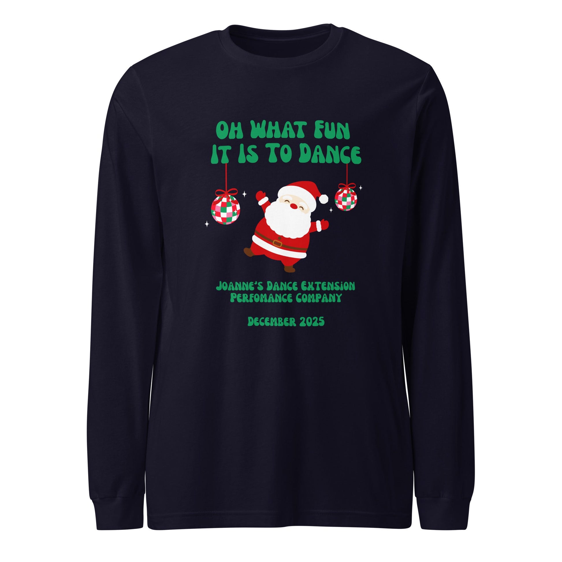 Performance | Long Sleeve Tee | Joanne's Dance Extension
