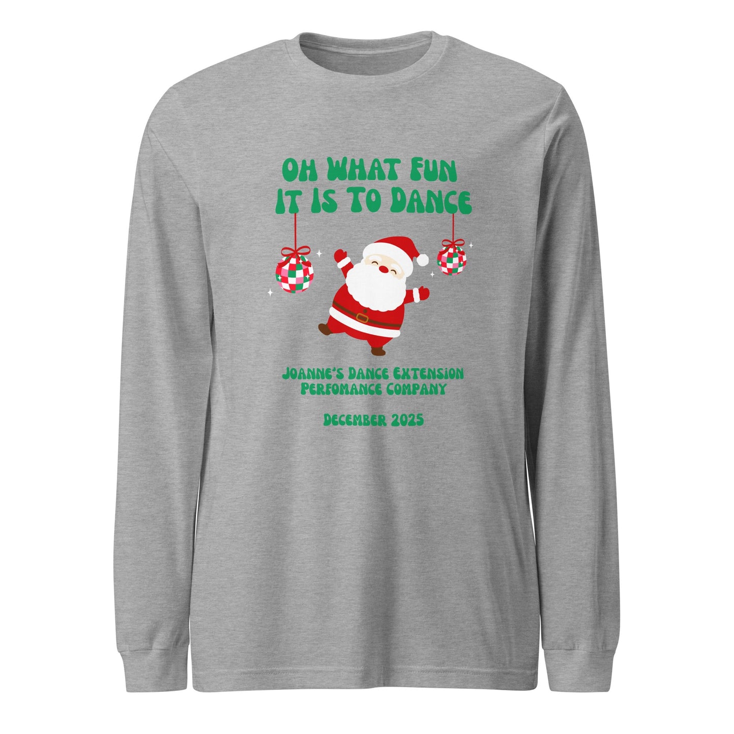 Performance | Long Sleeve Tee | Joanne's Dance Extension
