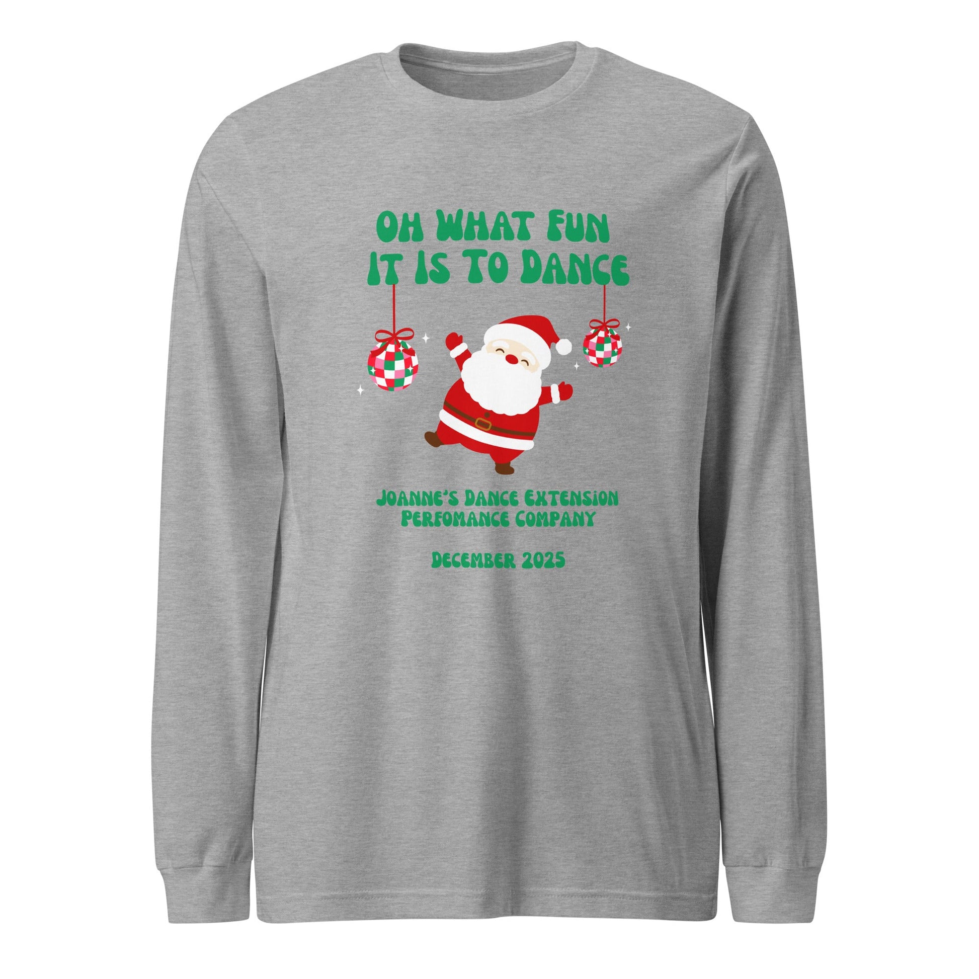 Performance | Long Sleeve Tee | Joanne's Dance Extension