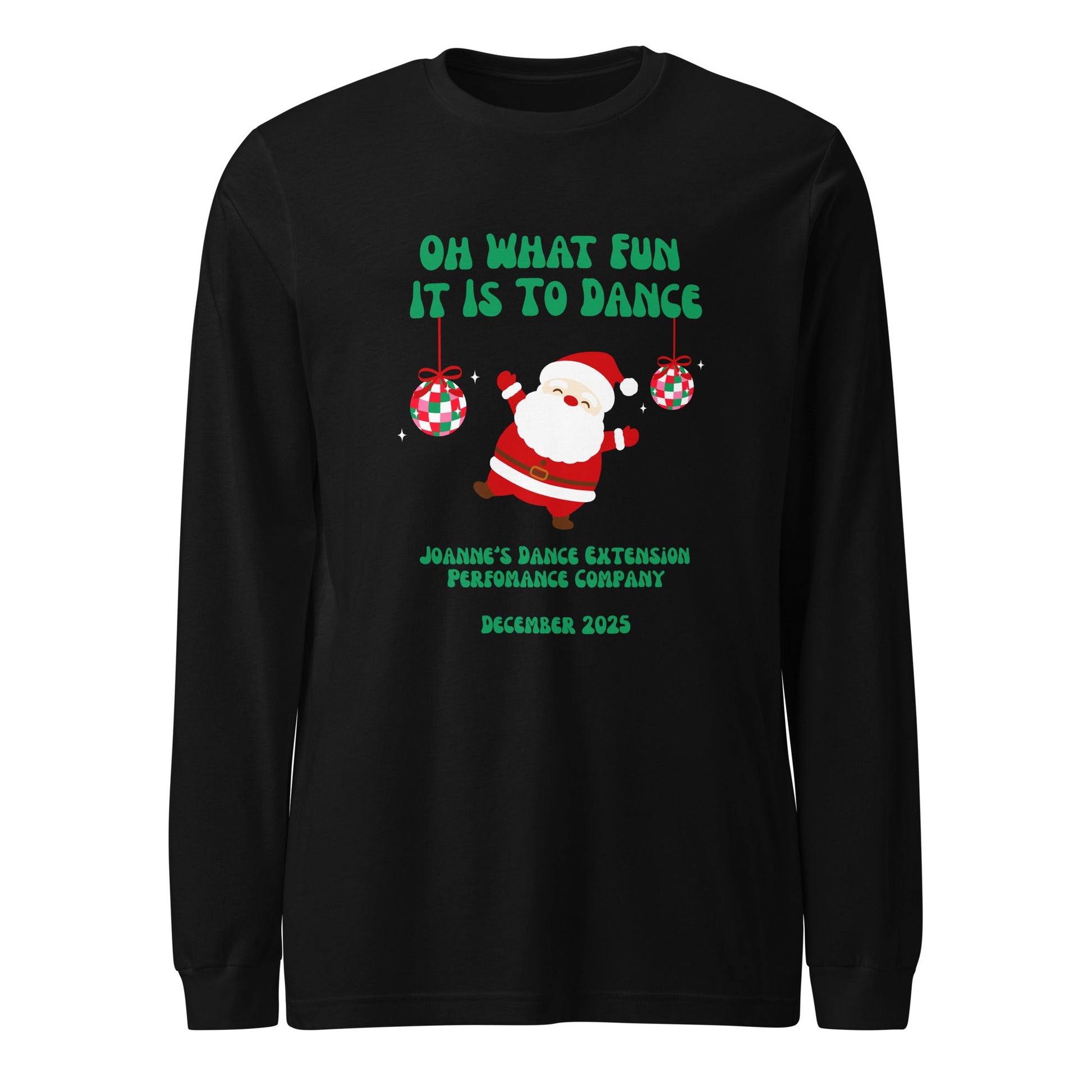 Performance | Long Sleeve Tee | Joanne's Dance Extension