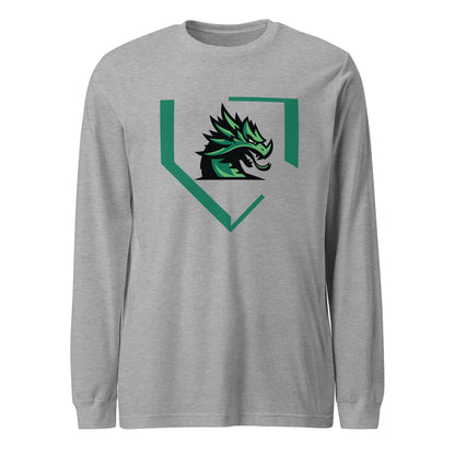 Performance | Long Sleeve Tee | John Cooper Baseball | Dragon Home Logo