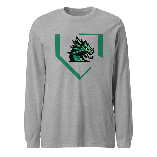 Performance | Long Sleeve Tee | John Cooper Baseball | Dragon Home Logo
