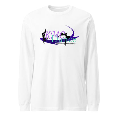 Performance | Long Sleeve Tee | KMC Dance & Gymnastics | Emblem Logo