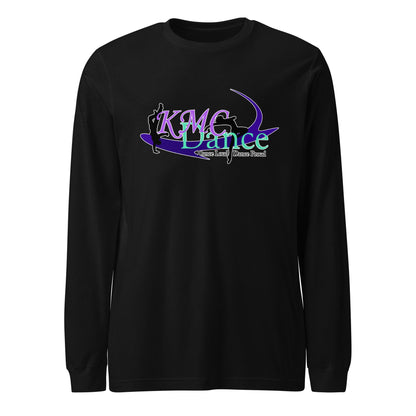 Performance | Long Sleeve Tee | KMC Dance & Gymnastics | Emblem Logo