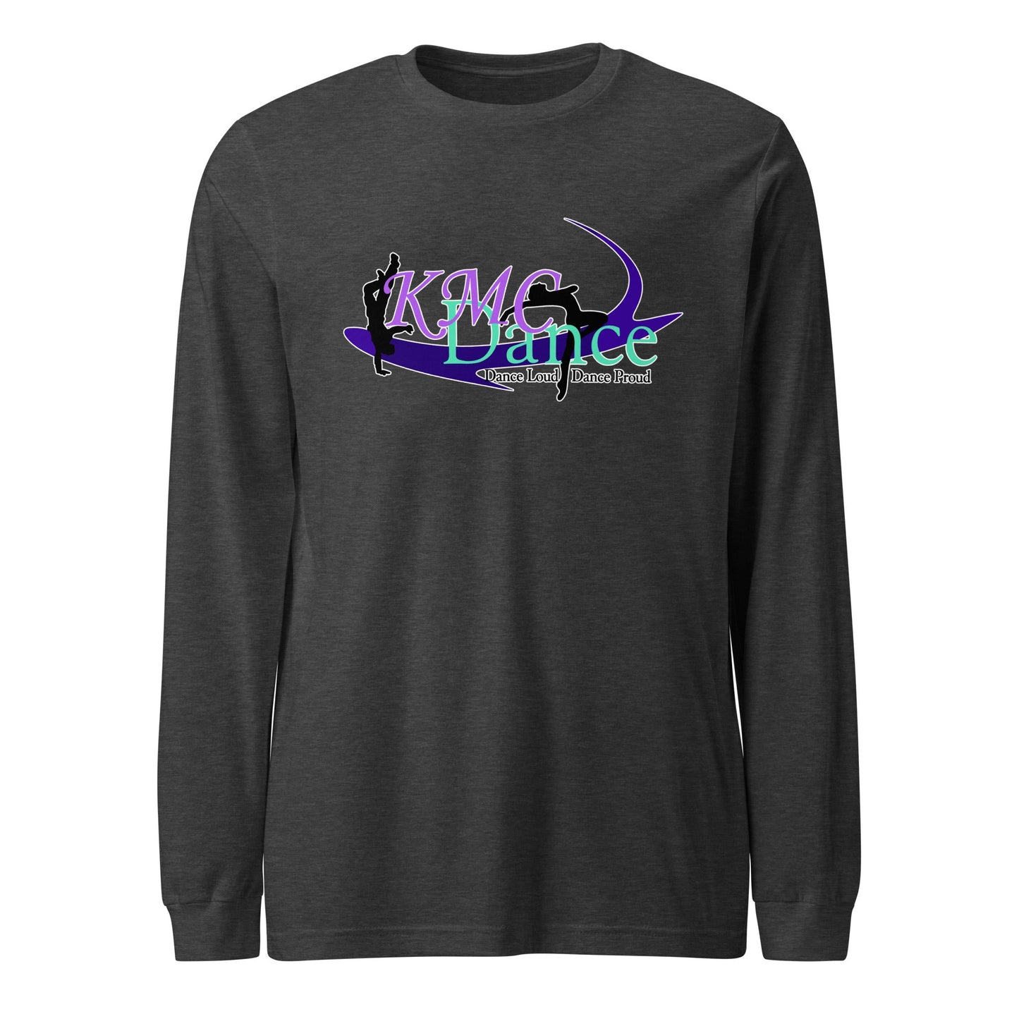 Performance | Long Sleeve Tee | KMC Dance & Gymnastics | Emblem Logo