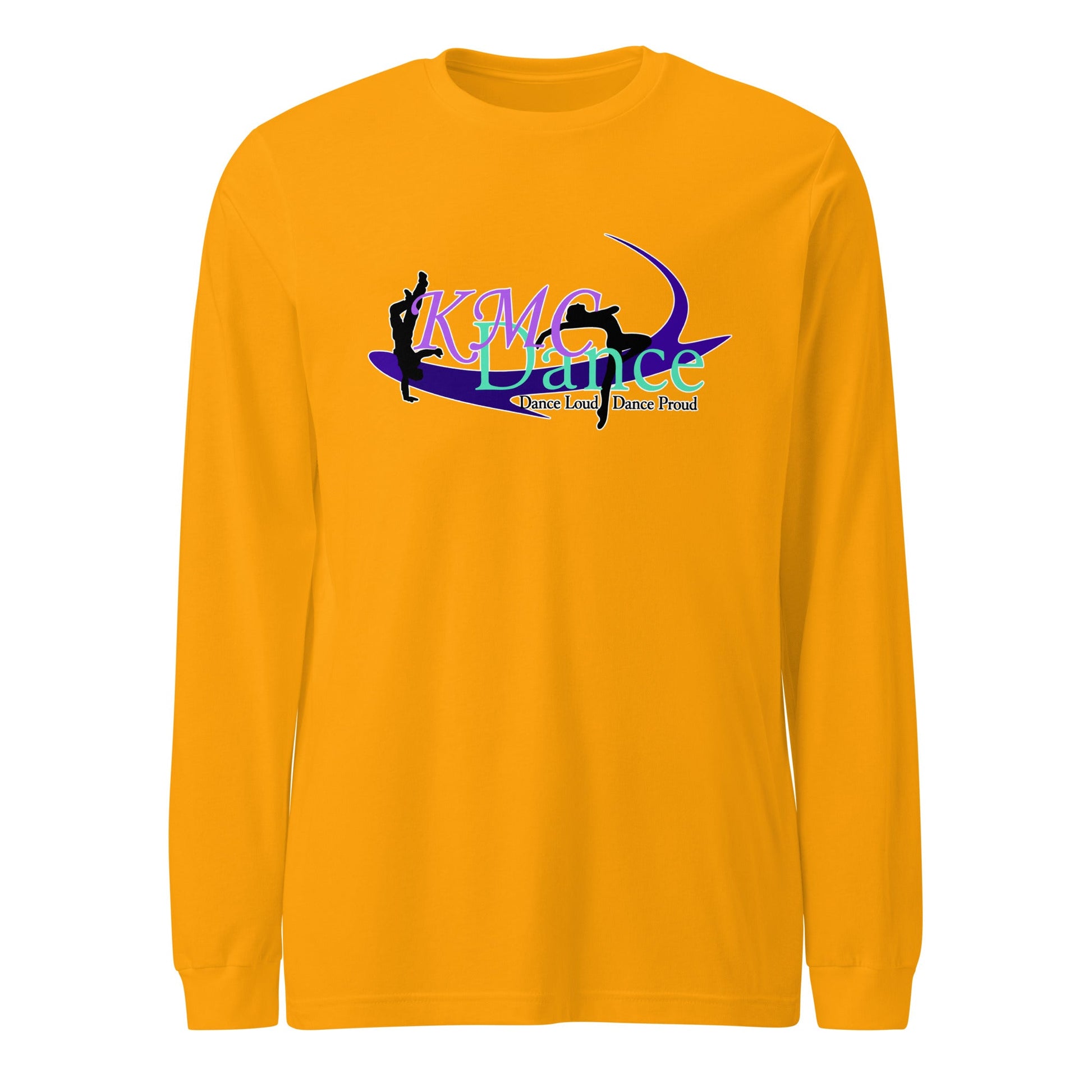 Performance | Long Sleeve Tee | KMC Dance & Gymnastics | Emblem Logo