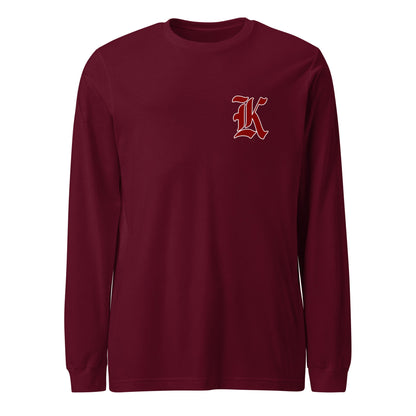 Performance | Long Sleeve Tee | Kofa Baseball Booster Club | Crest Lettermark Logo