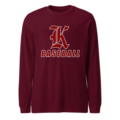 Performance | Long Sleeve Tee | Kofa Baseball Booster Club | Vanguard Logo