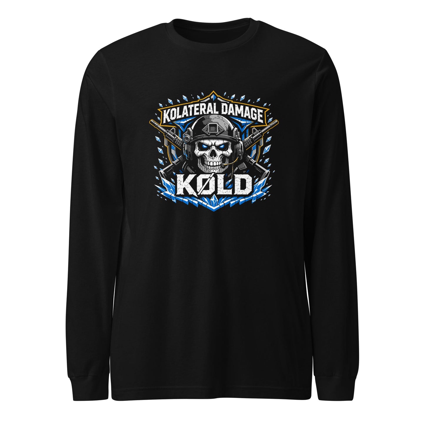 Performance | Long Sleeve Tee | Kolateral Damage E-Sports | Emblem Logo