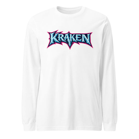 Performance | Long Sleeve Tee | Kraken Fastpitch | Script Logo