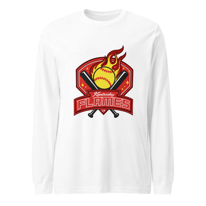Performance | Long Sleeve Tee | KY Flames | Emblem Logo