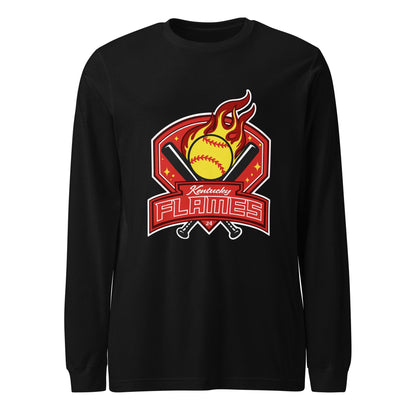 Performance | Long Sleeve Tee | KY Flames | Emblem Logo