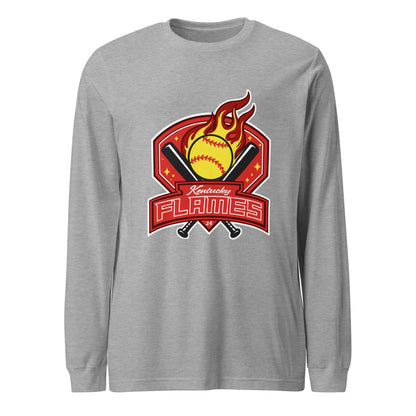 Performance | Long Sleeve Tee | KY Flames | Emblem Logo