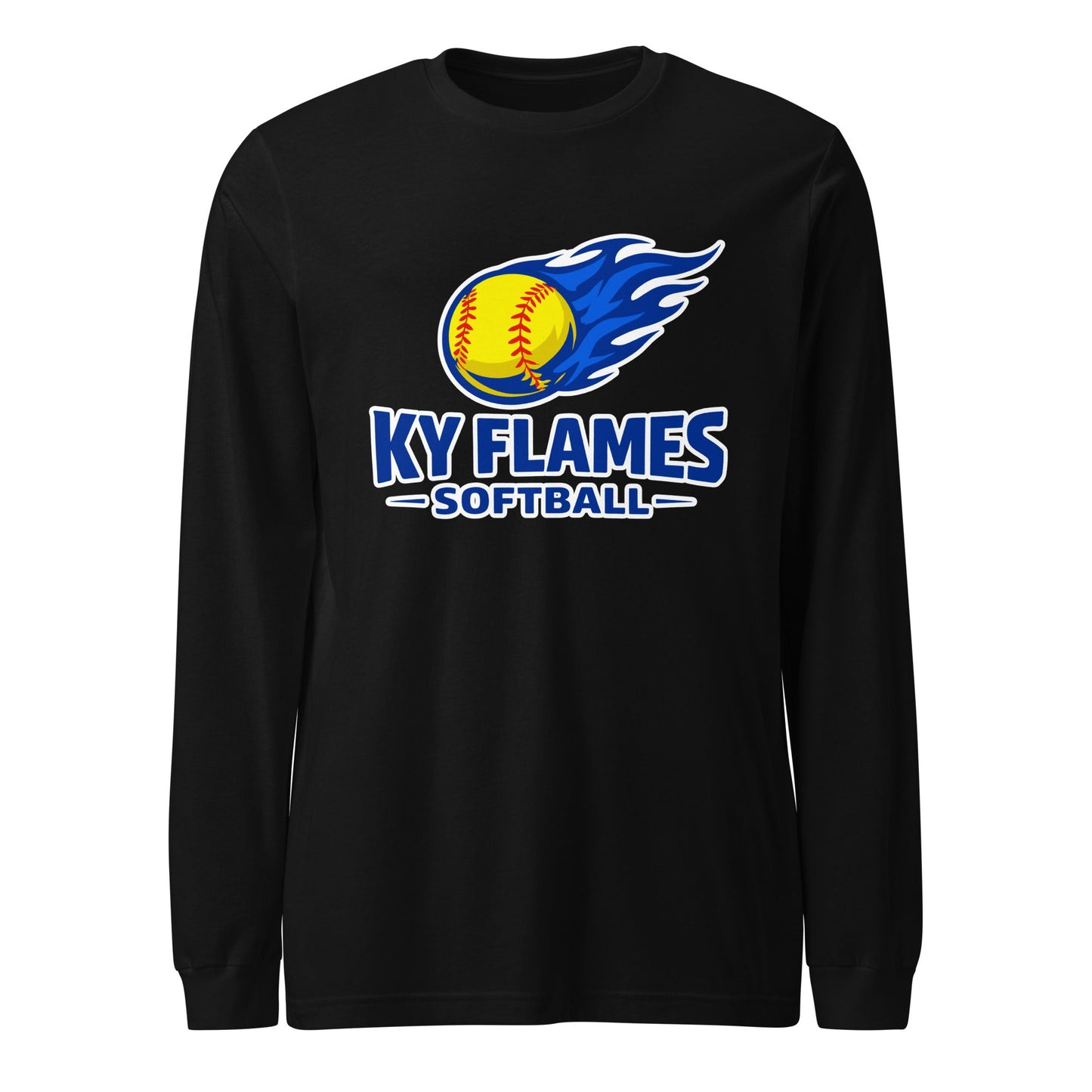 Performance | Long Sleeve Tee | KY Flames | Mark Logo