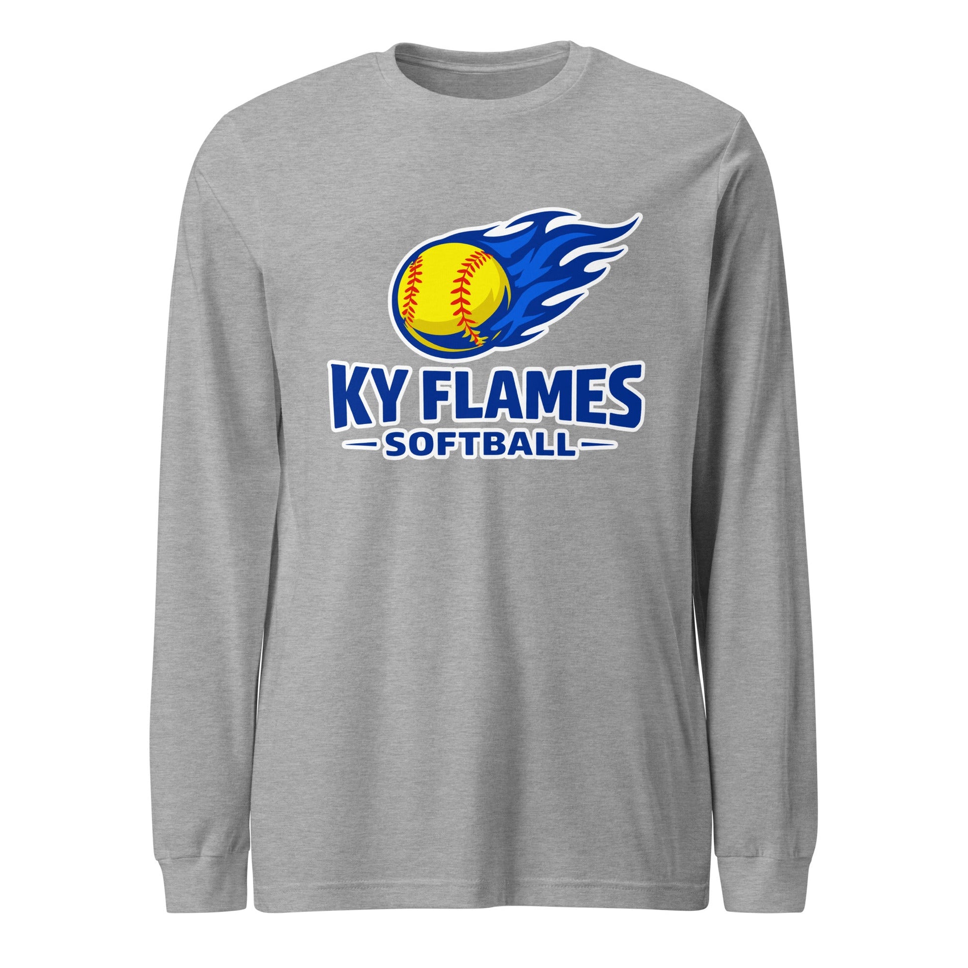 Performance | Long Sleeve Tee | KY Flames | Mark Logo