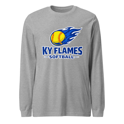 Performance | Long Sleeve Tee | KY Flames | Mark Logo