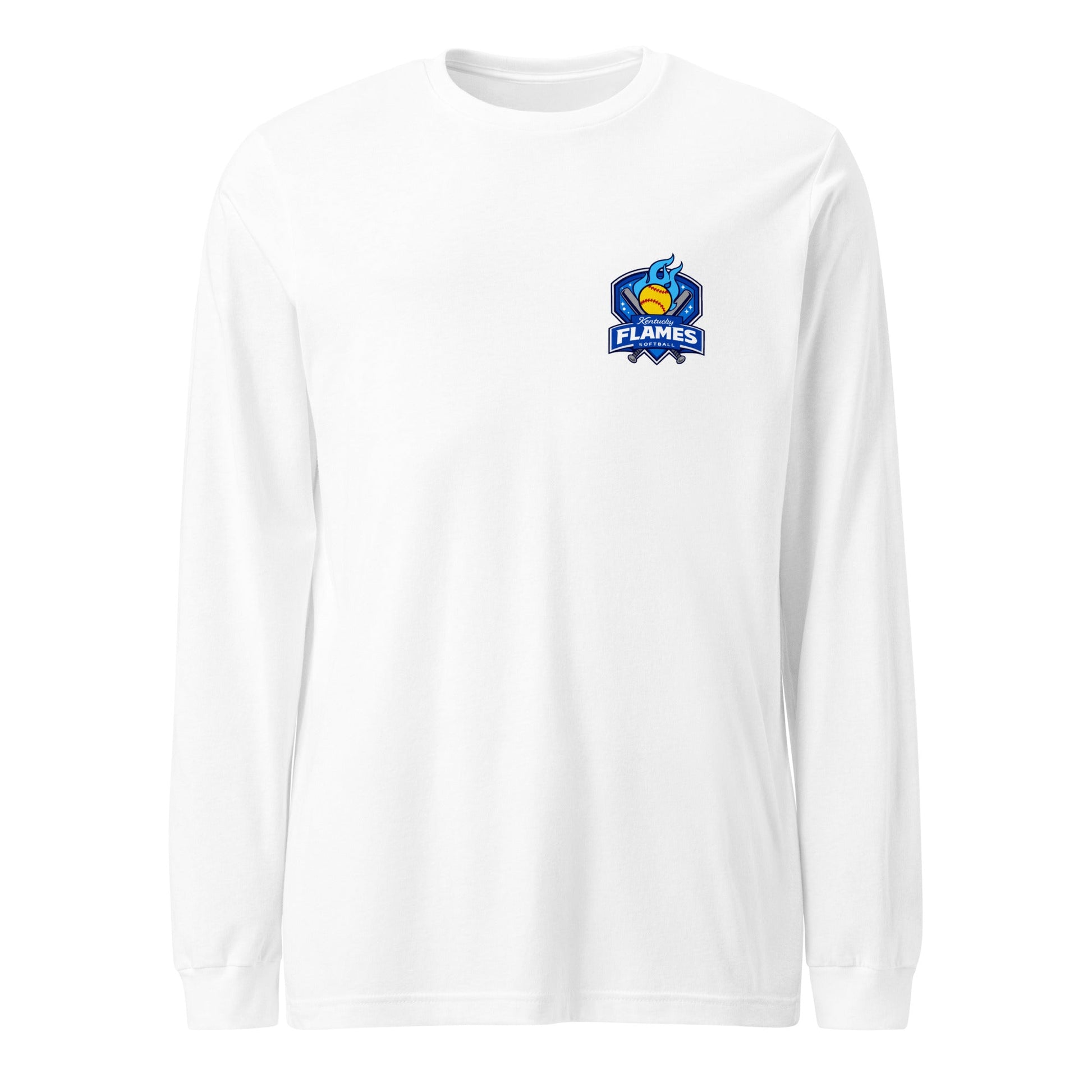 Performance | Long Sleeve Tee | KY Flames | Shield Logo