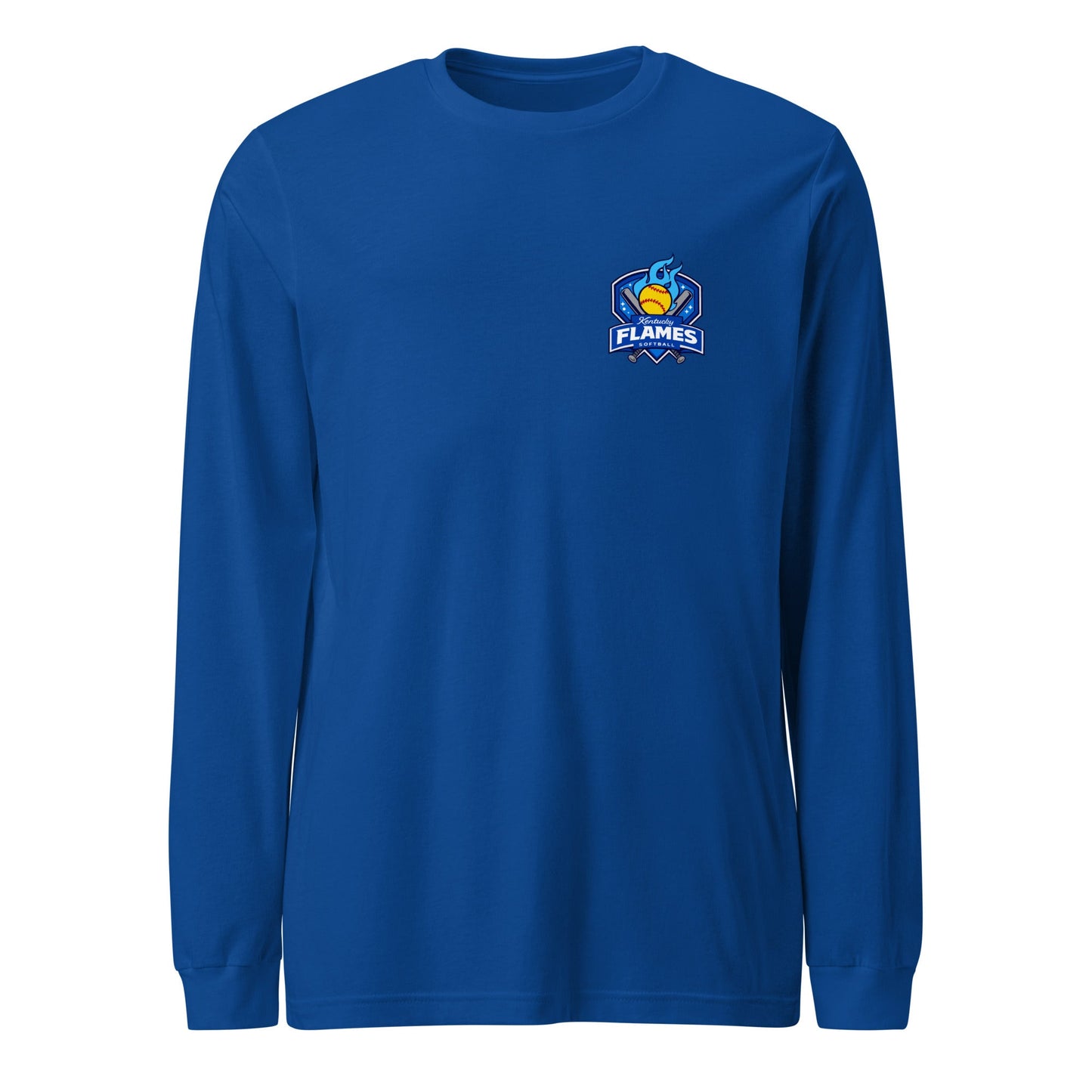 Performance | Long Sleeve Tee | KY Flames | Shield Logo
