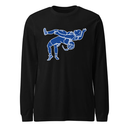 Performance | Long Sleeve Tee | Lady Senators Wrestling | Wrestler Logo