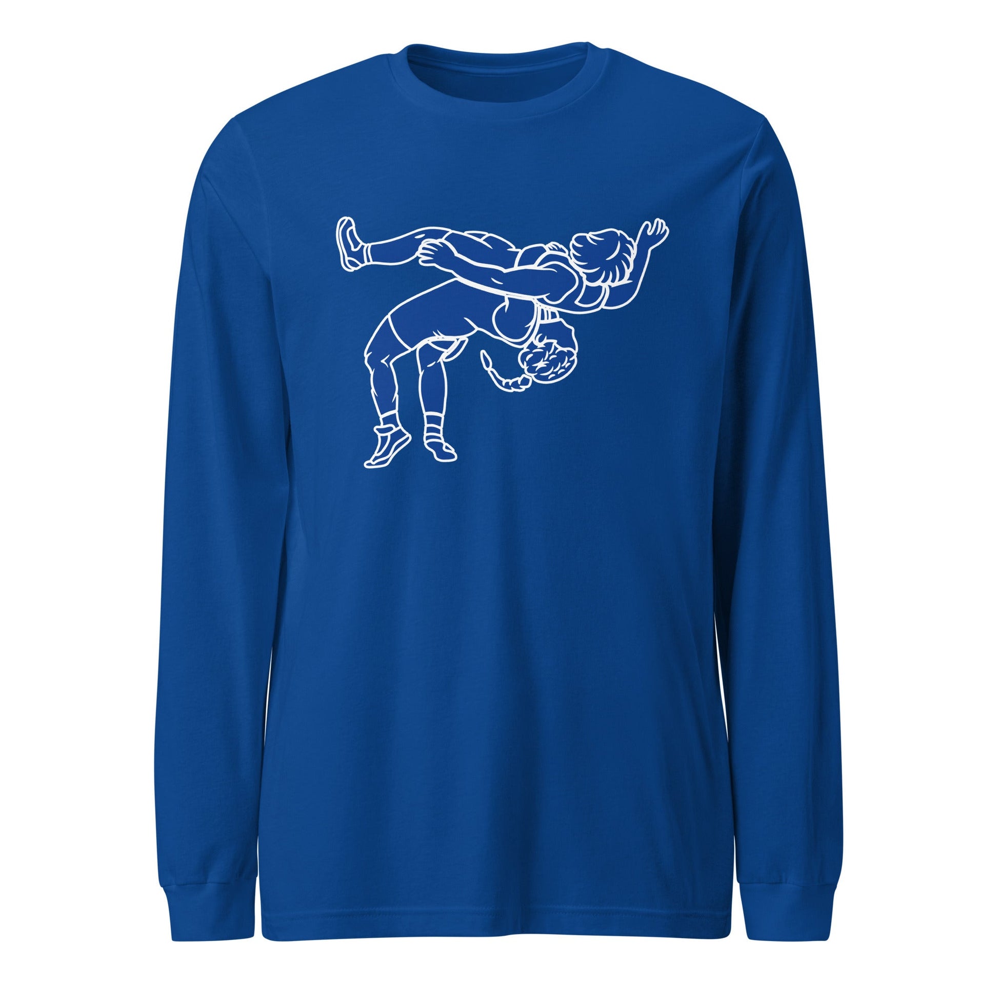 Performance | Long Sleeve Tee | Lady Senators Wrestling | Wrestler Logo