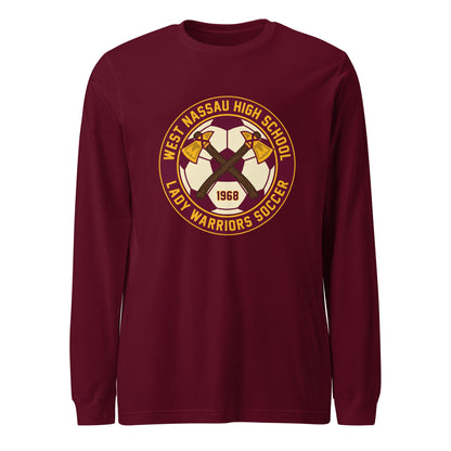 Performance | Long Sleeve Tee | Lady Warrior Soccer Booster Club | Lady Warriors Logo