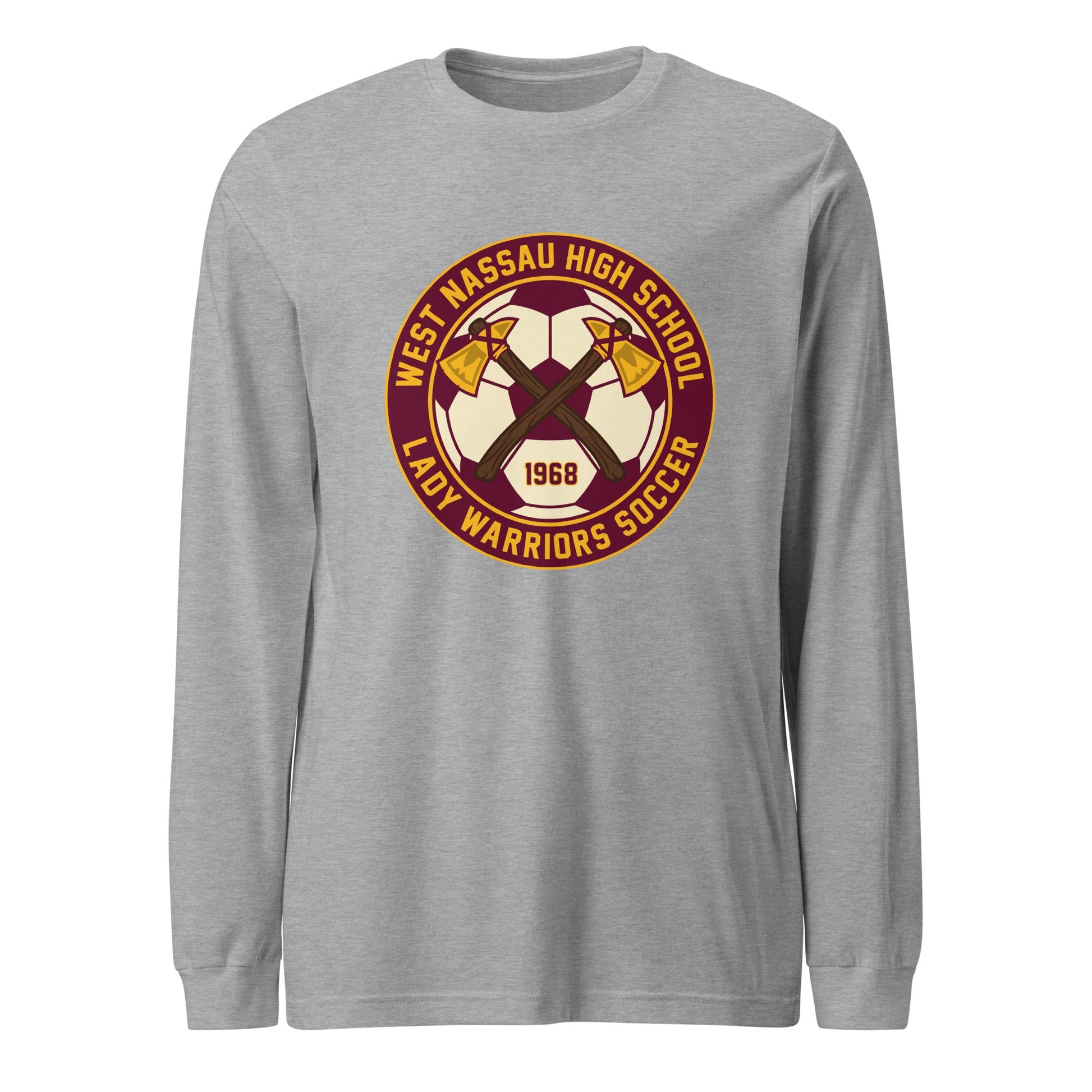 Performance | Long Sleeve Tee | Lady Warrior Soccer Booster Club | Lady Warriors Logo