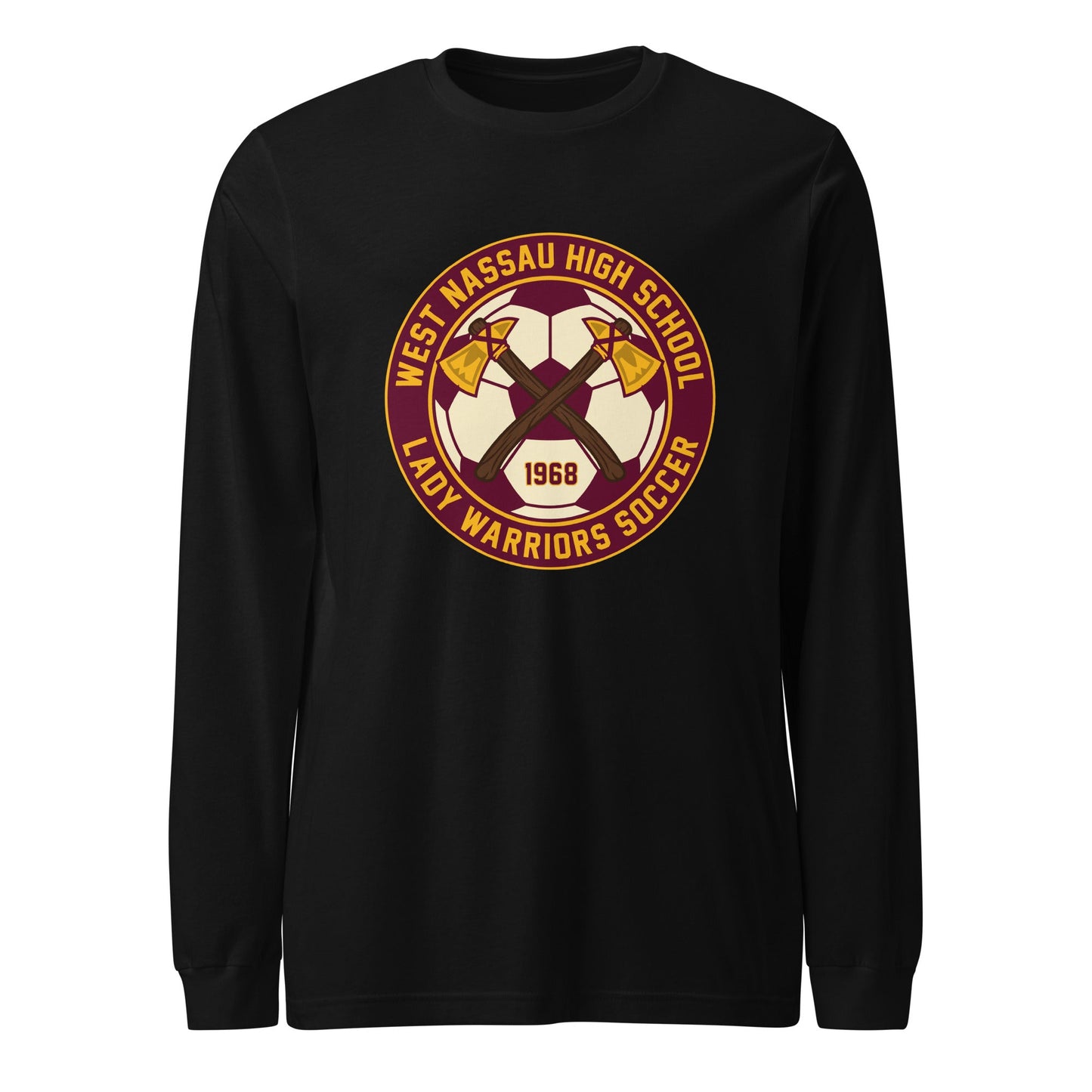 Performance | Long Sleeve Tee | Lady Warrior Soccer Booster Club | Lady Warriors Logo