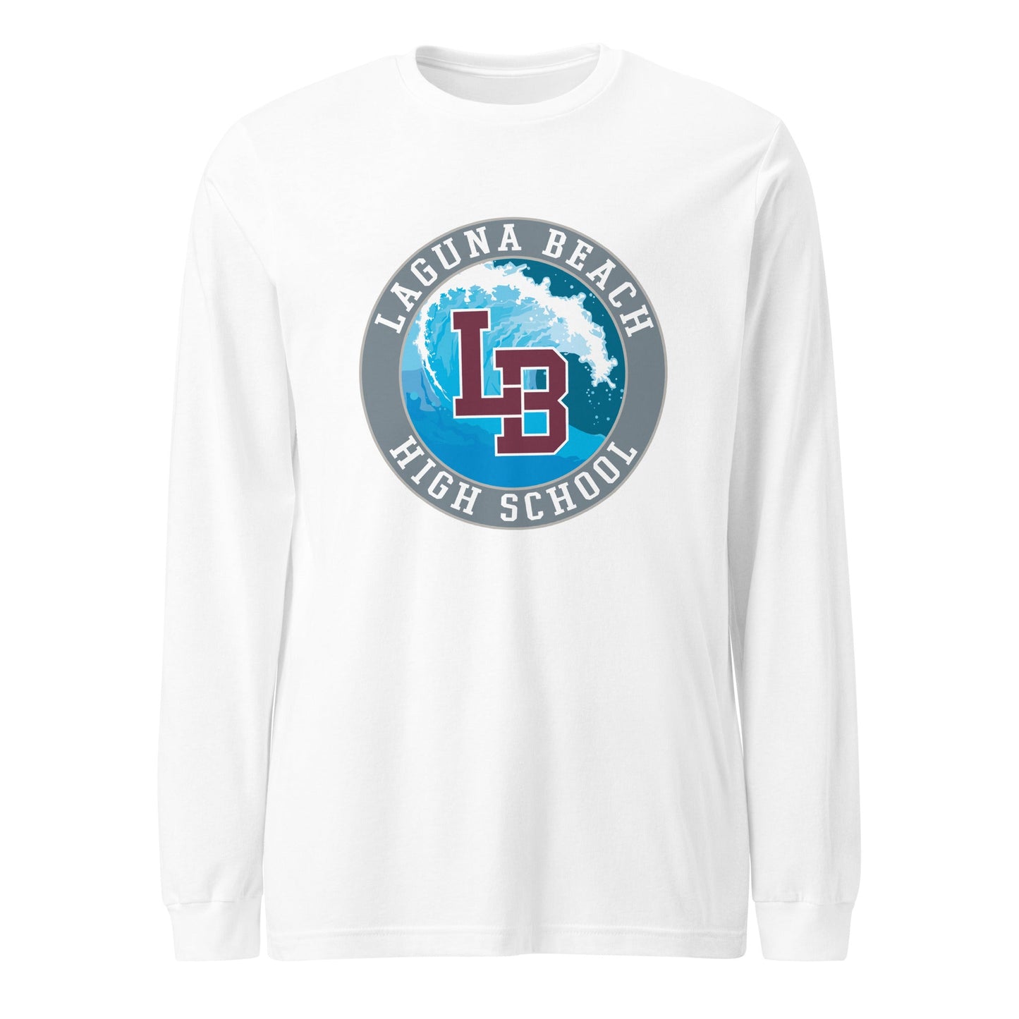 Performance | Long Sleeve Tee | Laguna Beach High School Wrestling | Wave Logo