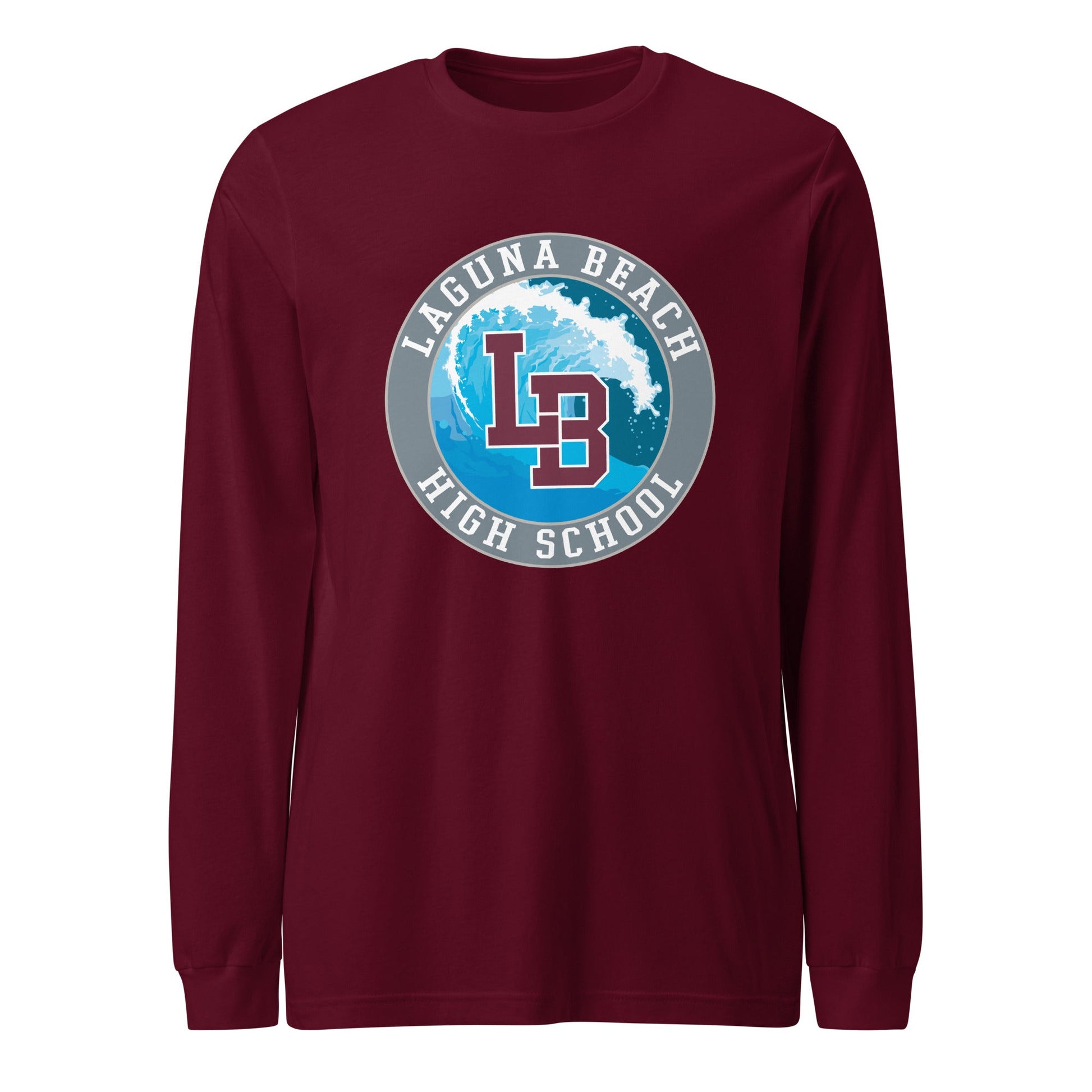 Performance | Long Sleeve Tee | Laguna Beach High School Wrestling | Wave Logo