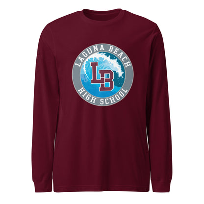 Performance | Long Sleeve Tee | Laguna Beach High School Wrestling | Wave Logo