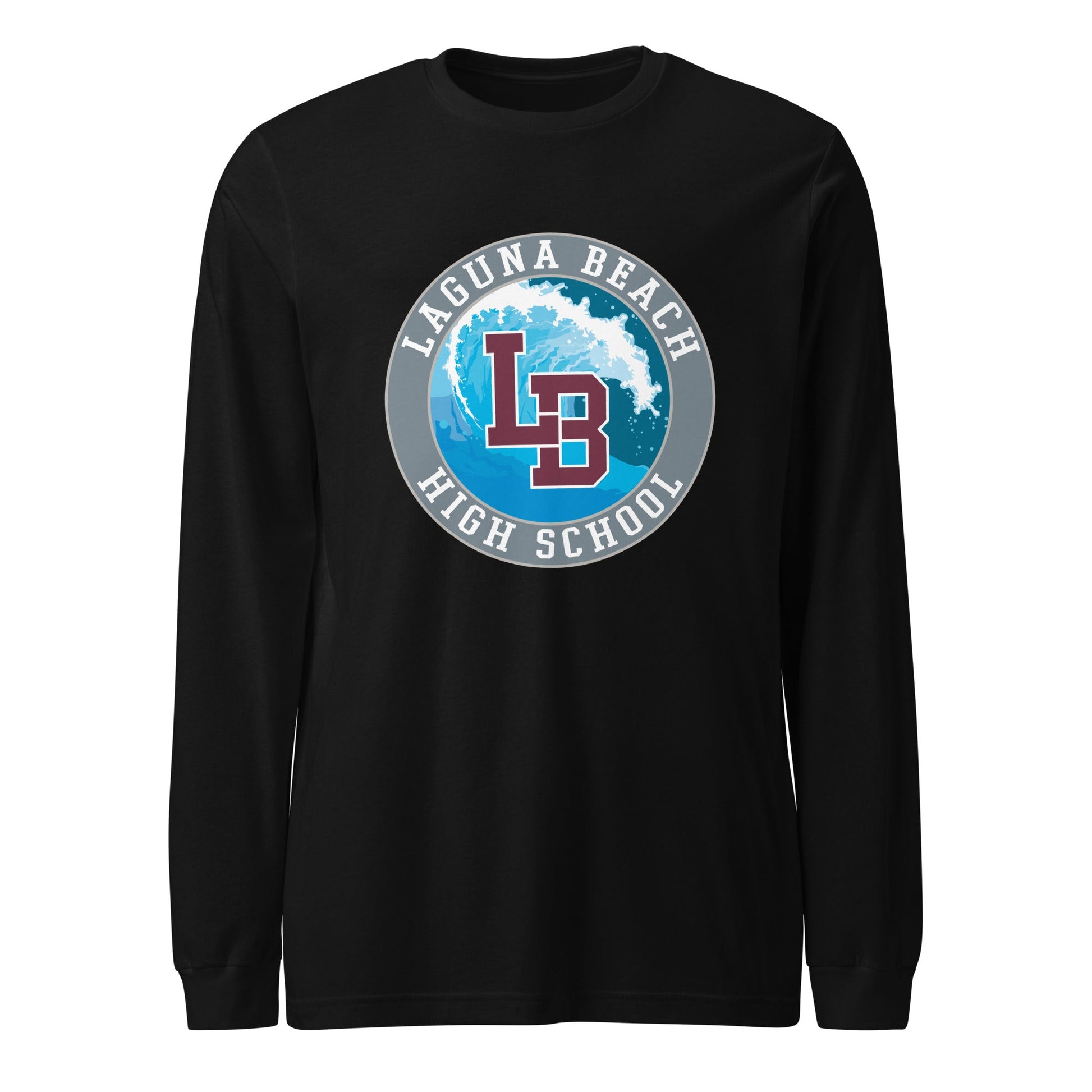 Performance | Long Sleeve Tee | Laguna Beach High School Wrestling | Wave Logo