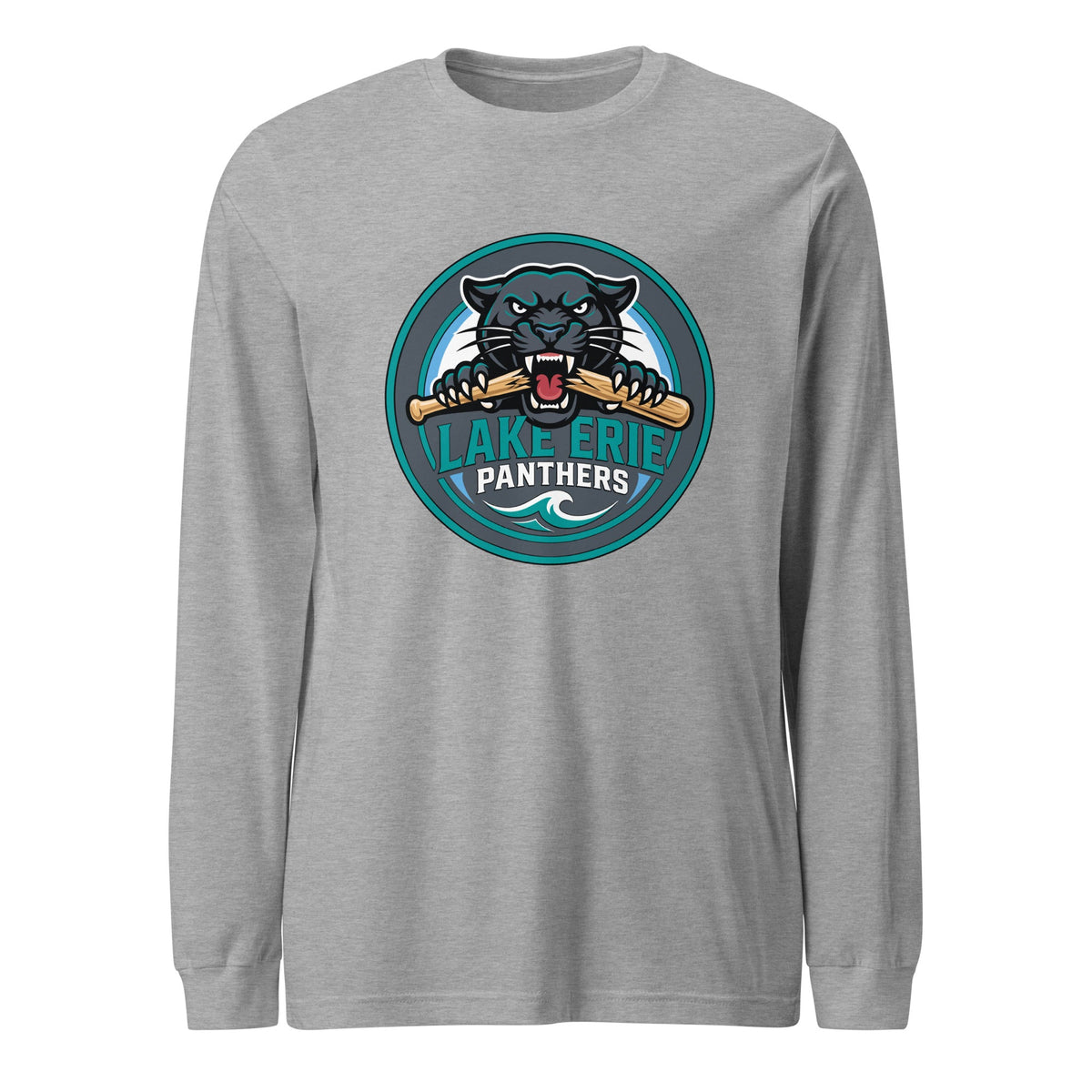 Performance | Long Sleeve Tee | Lake-Erie Panthers | Badge Logo