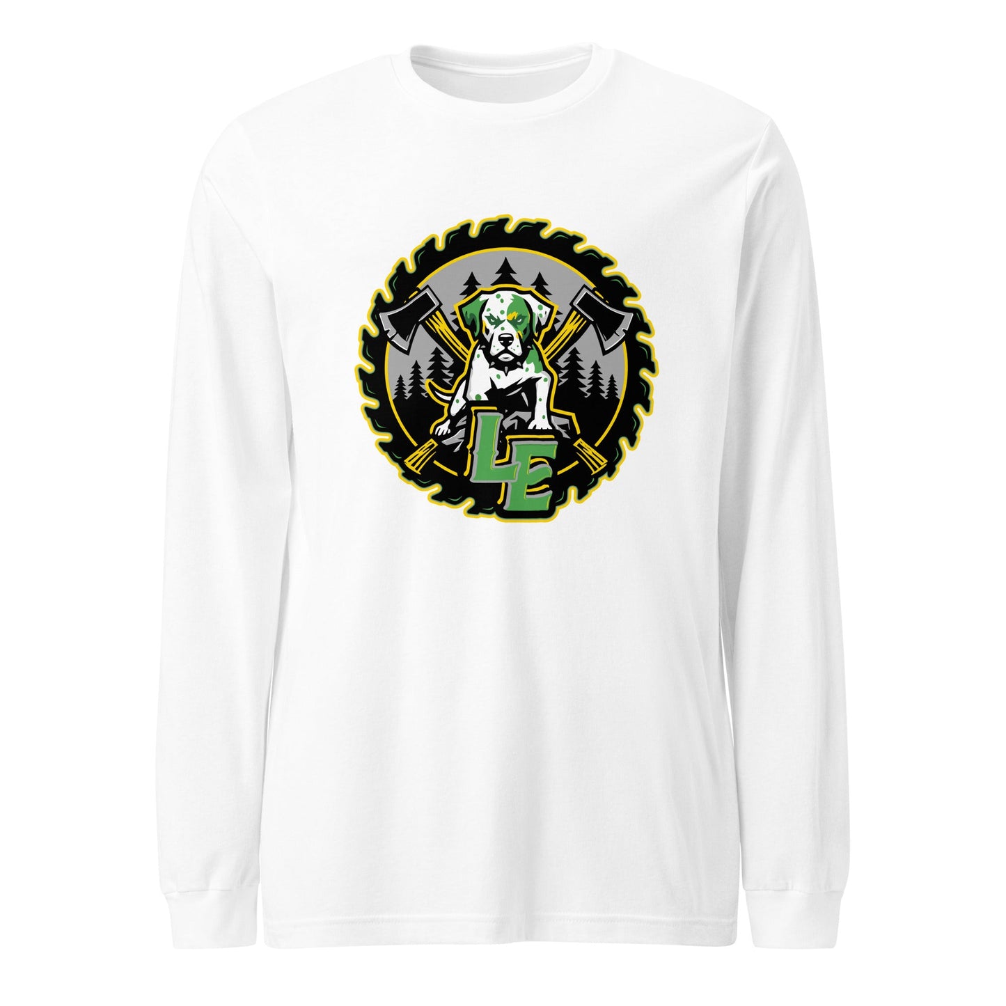Performance | Long Sleeve Tee | Lake Erie Power Pines | Saw Logo