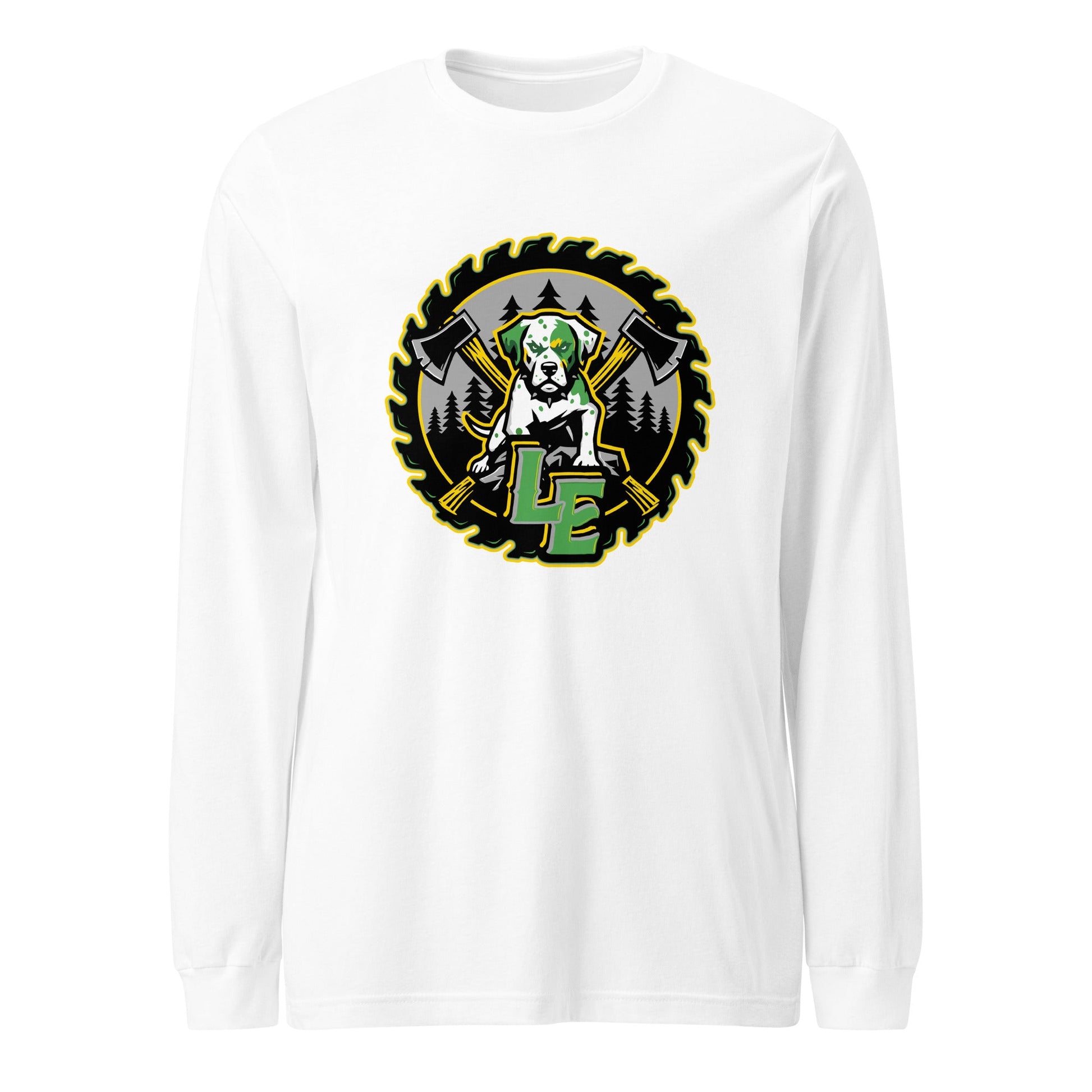 Performance | Long Sleeve Tee | Lake Erie Power Pines | Saw Logo