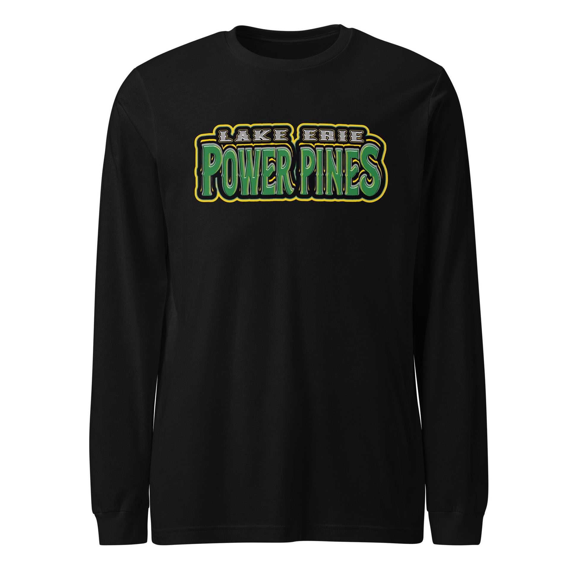 Performance | Long Sleeve Tee | Lake Erie Power Pines | Script Logo