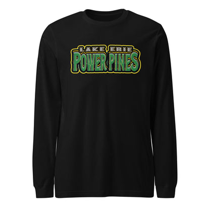 Performance | Long Sleeve Tee | Lake Erie Power Pines | Script Logo