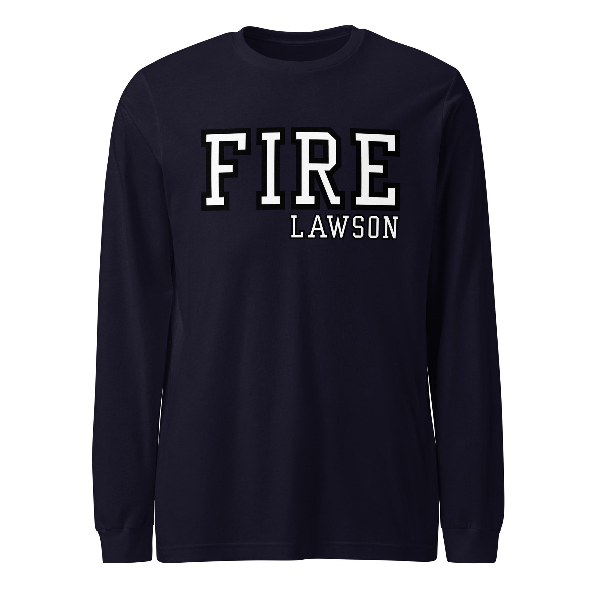 Performance | Long Sleeve Tee | Lawson Fire Department | Script Logo