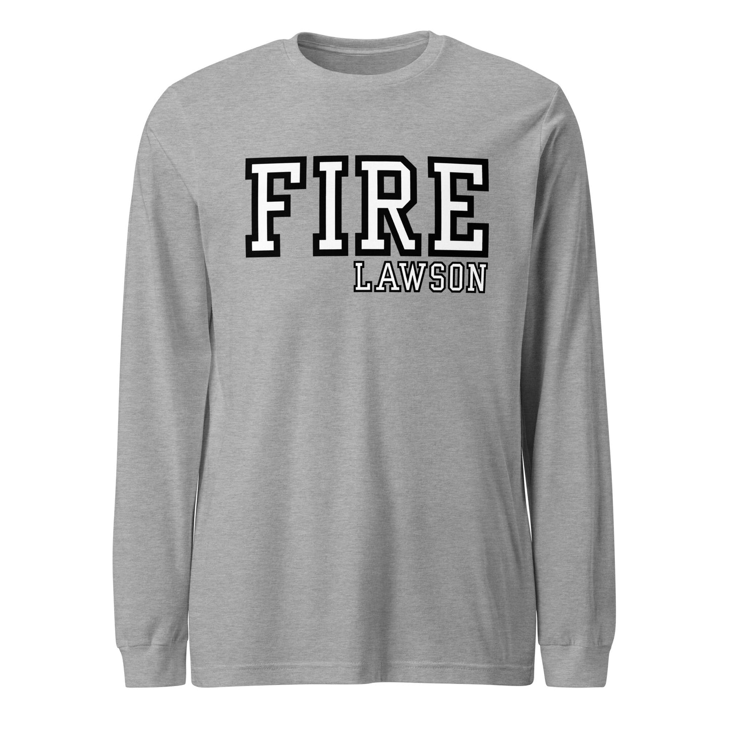 Performance | Long Sleeve Tee | Lawson Fire Department | Script Logo