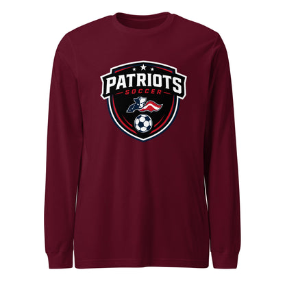 Performance | Long Sleeve Tee | LFMS Athletics | Patriots Soccer Logo