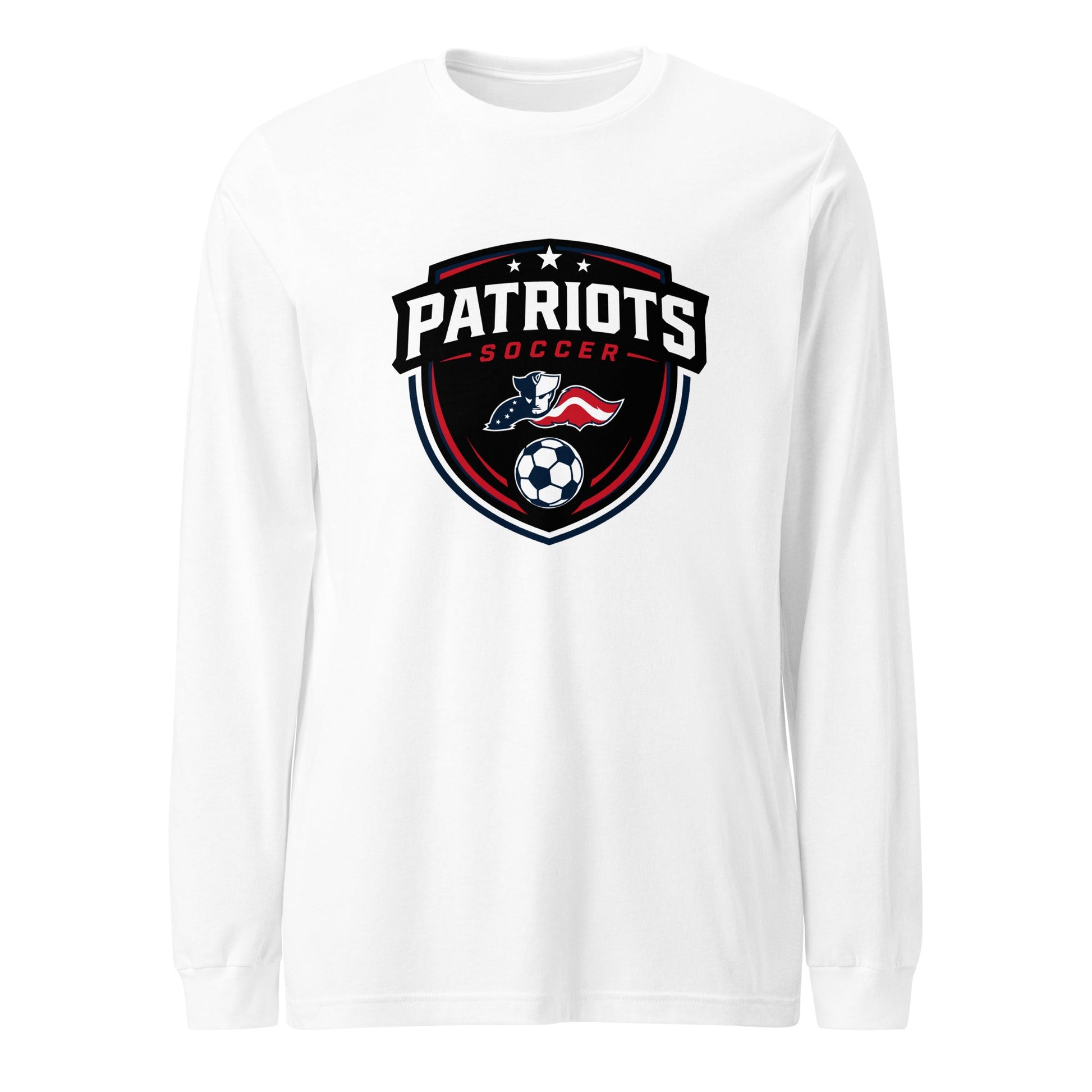 Performance | Long Sleeve Tee | LFMS Athletics | Patriots Soccer Logo