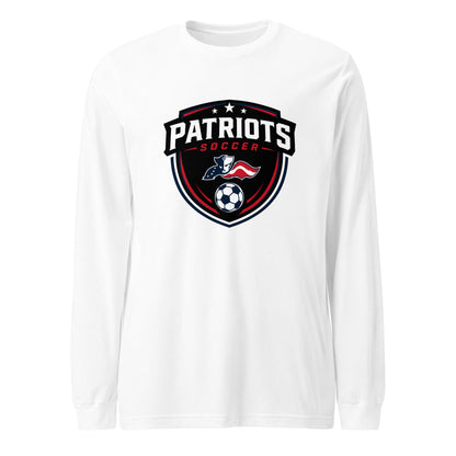 Performance | Long Sleeve Tee | LFMS Athletics | Patriots Soccer Logo