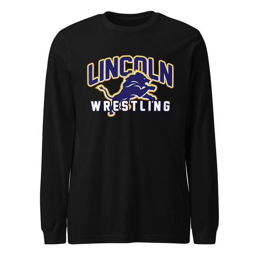 Performance | Long Sleeve Tee | Lincoln High School | Crest Logo