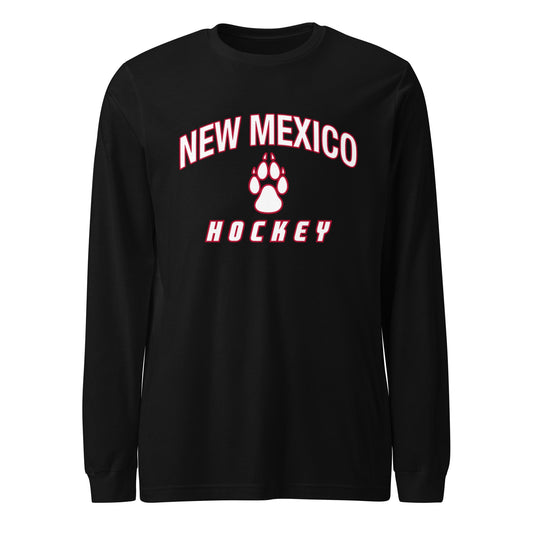 Performance | Long Sleeve Tee | Lobo Women’s Ice Hockey | Script Logo
