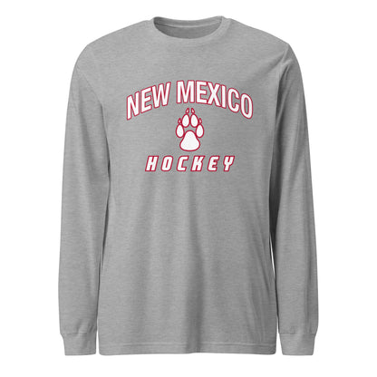 Performance | Long Sleeve Tee | Lobo Women’s Ice Hockey | Script Logo