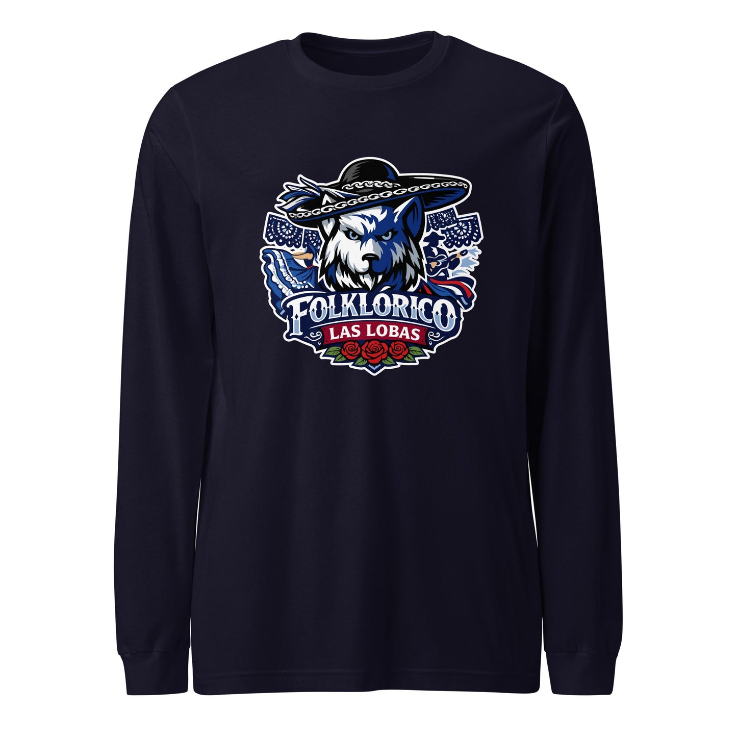 Performance | Long Sleeve Tee | Los Lobitos | Las Lobas Logo