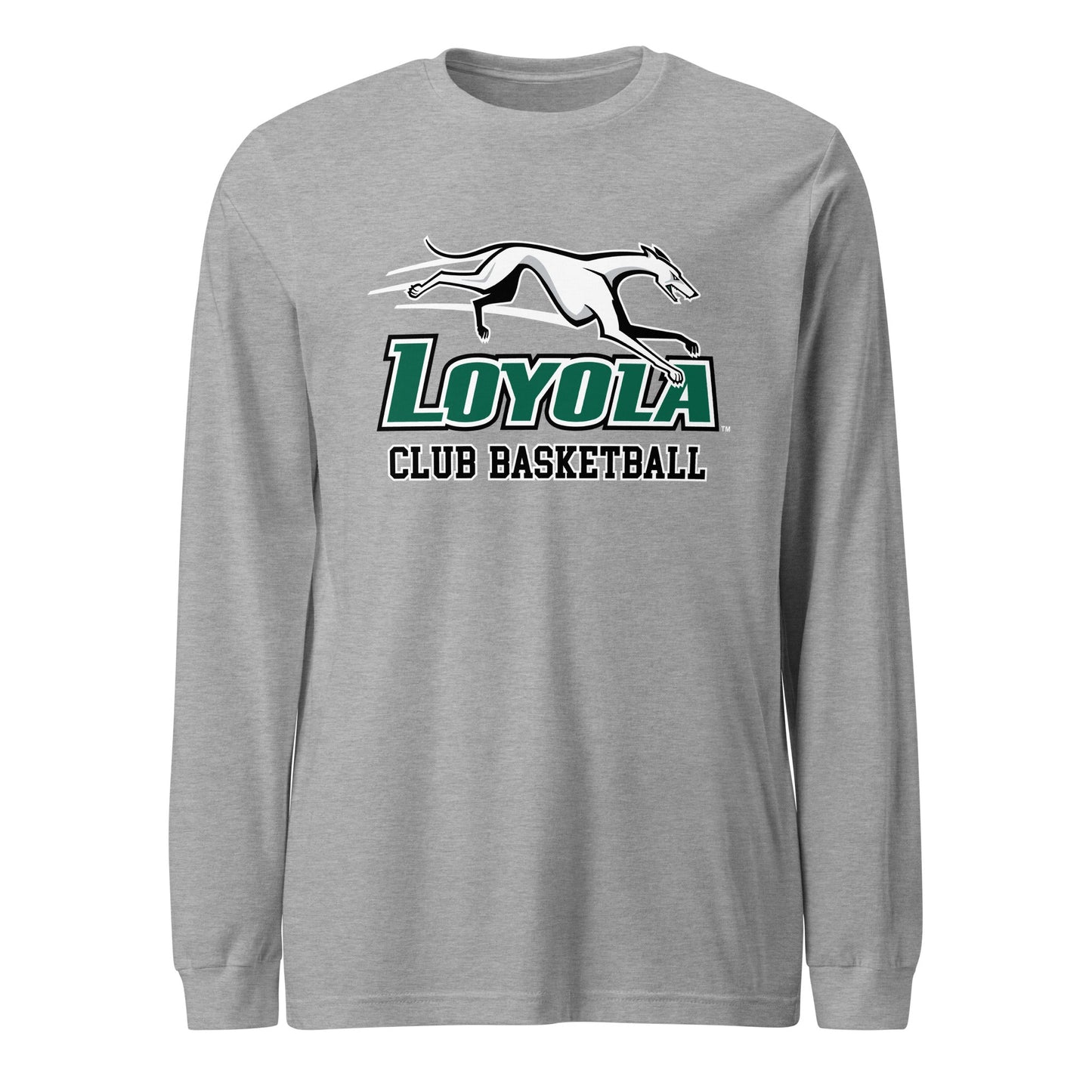 Performance | Long Sleeve Tee | Loyola MD Club Basketball | Alt Logo