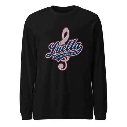 Performance | Long Sleeve Tee | Luella High School Marching Band | Crest Logo