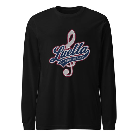 Performance | Long Sleeve Tee | Luella High School Marching Band | Crest Logo